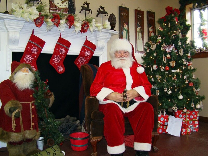 Santa Claus at Christmas