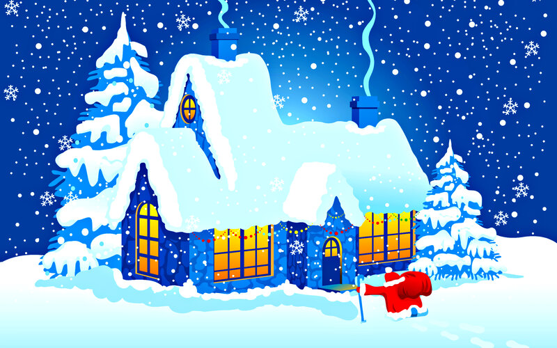 Santa Claus at House