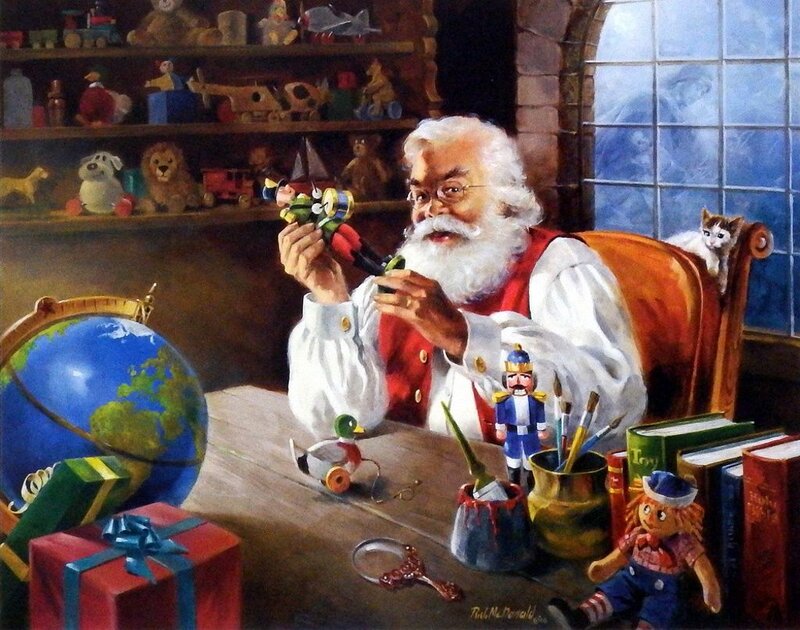 Santa Claus at Work