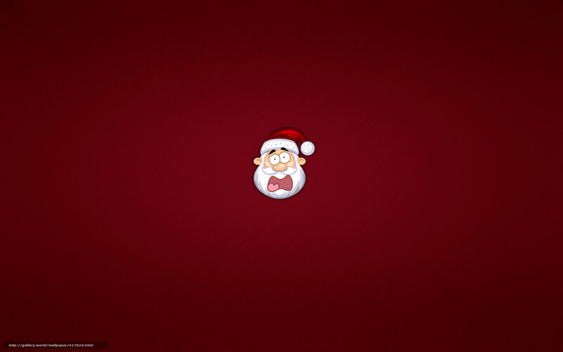 Santa Claus cartoon face
