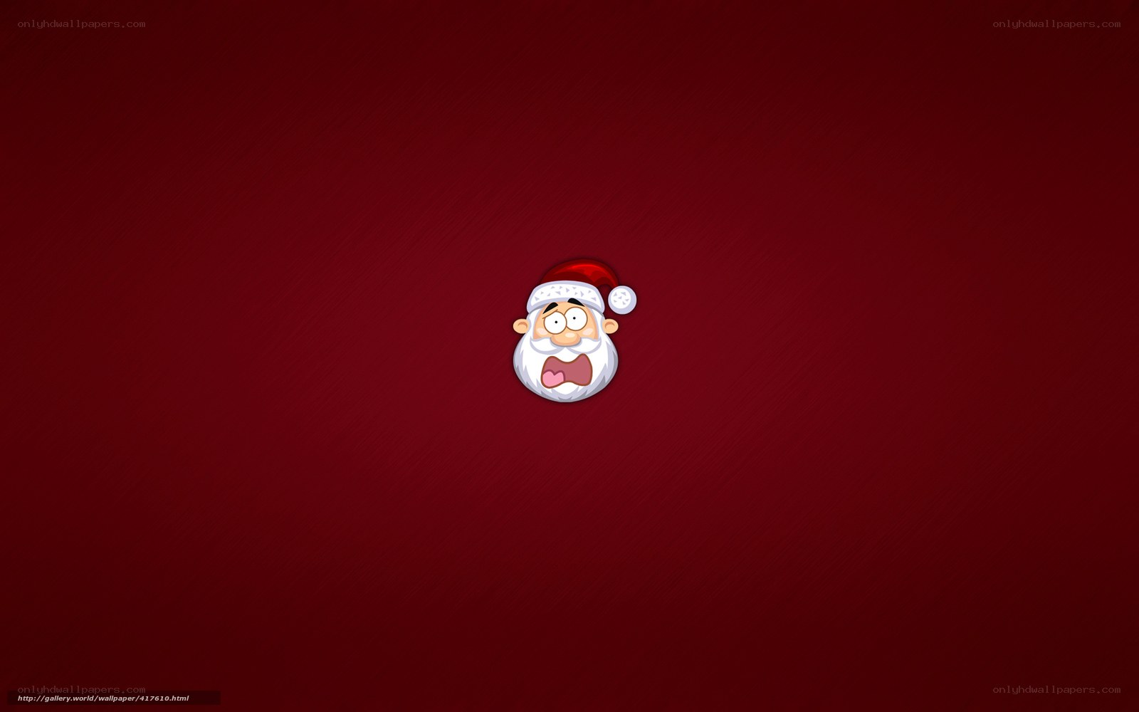 Santa Claus cartoon face