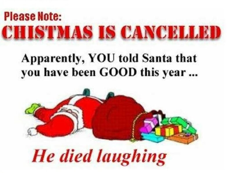 Santa Claus Cartoon — Red, Humorous