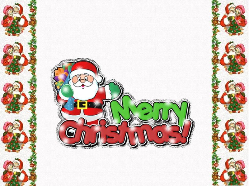 Santa Claus Cartoon — Red
