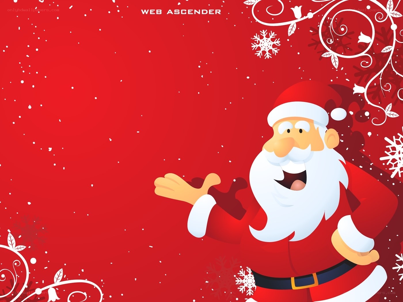 Santa Claus Christmas background