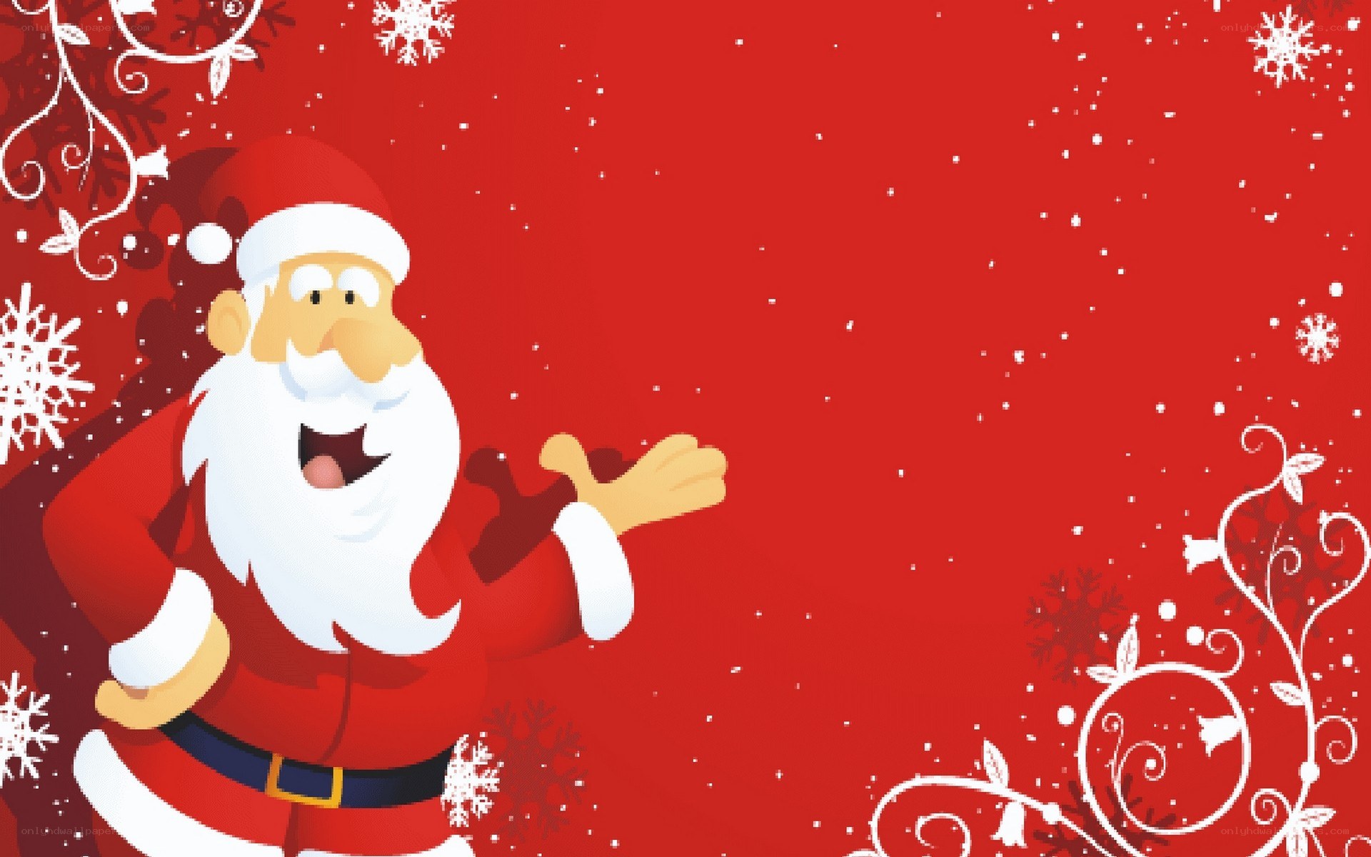Santa Claus Christmas background