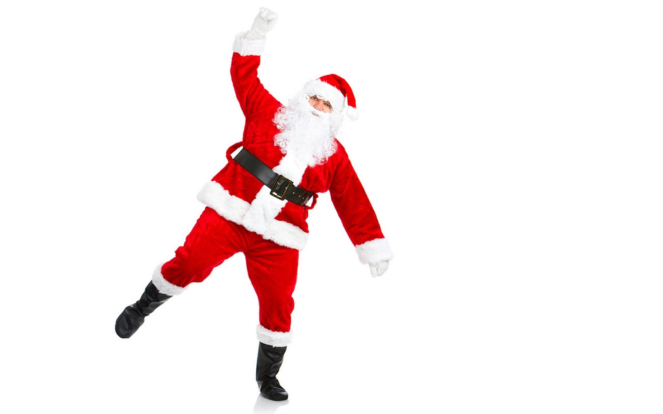Santa Claus dancing