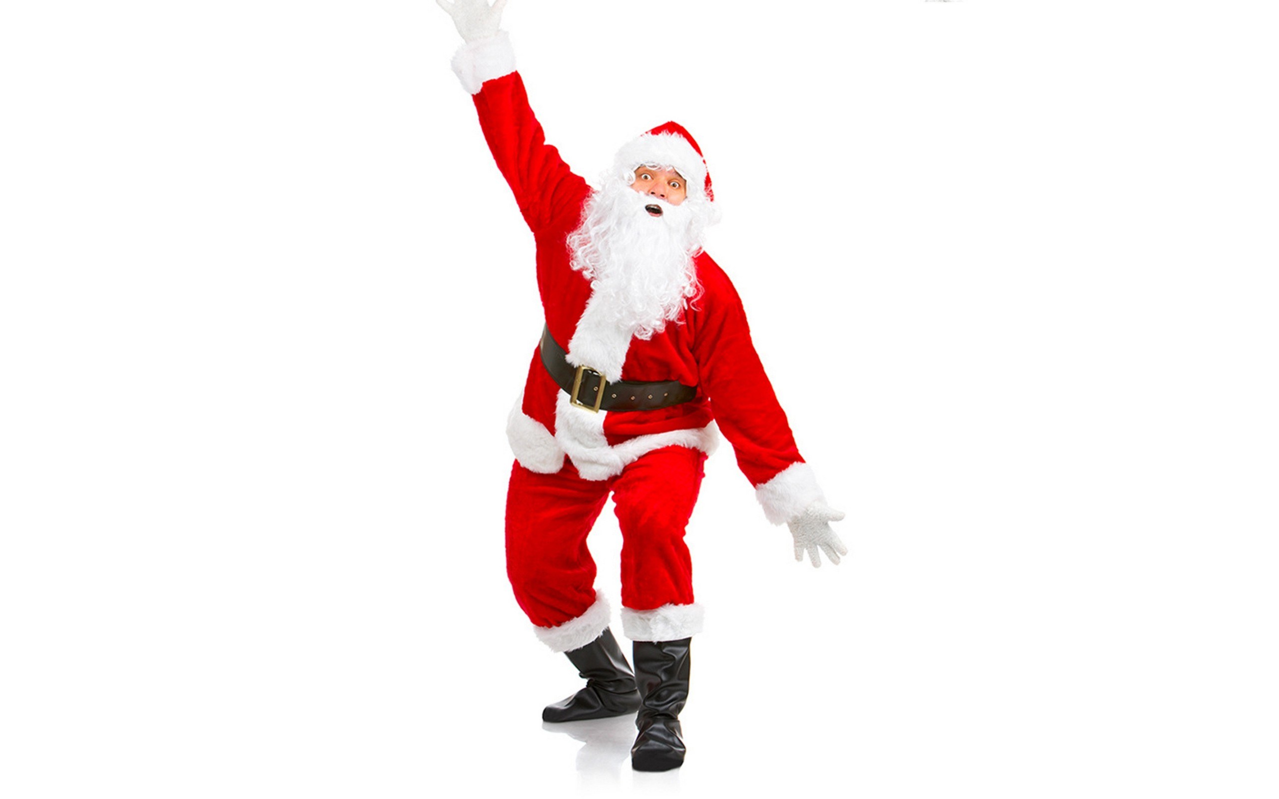Santa Claus dancing