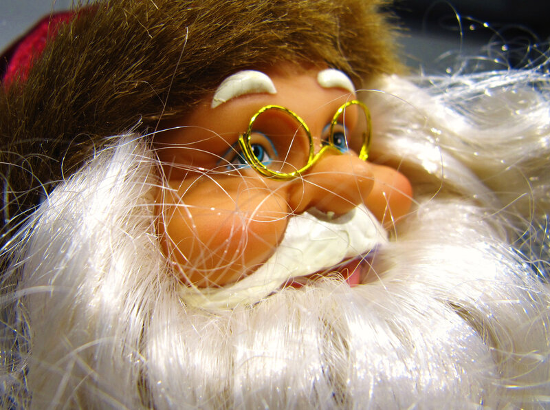 Santa Claus Doll — White
