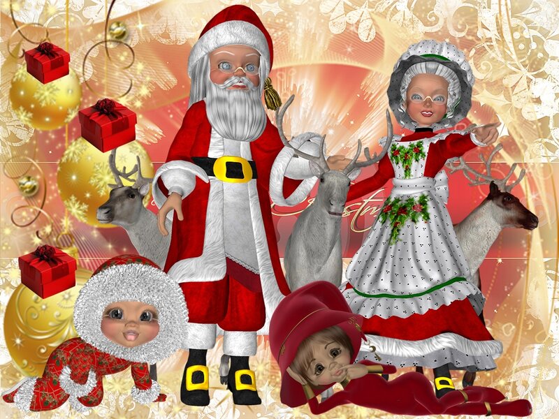 Santa Claus Family