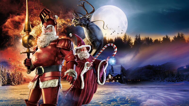 Santa Claus fantasy scene