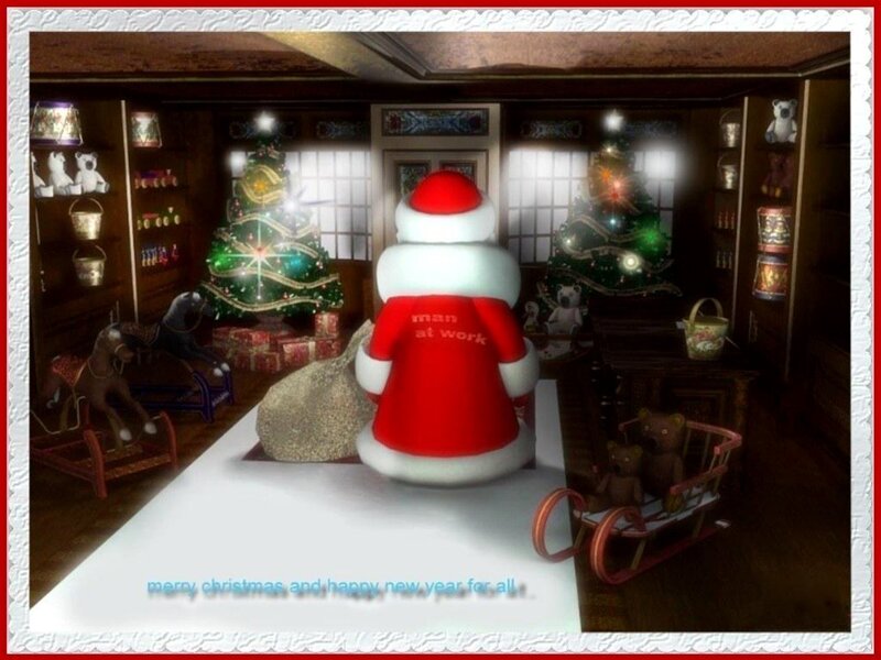 Santa Claus Figure — Red, Festive, Winter