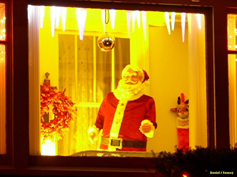 Santa Claus Figure — Yellow