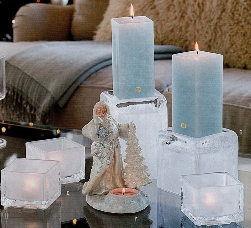 Santa Claus Figurine — White
