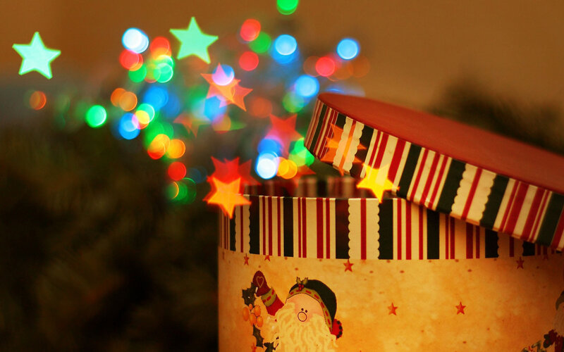 Santa Claus Gift Box