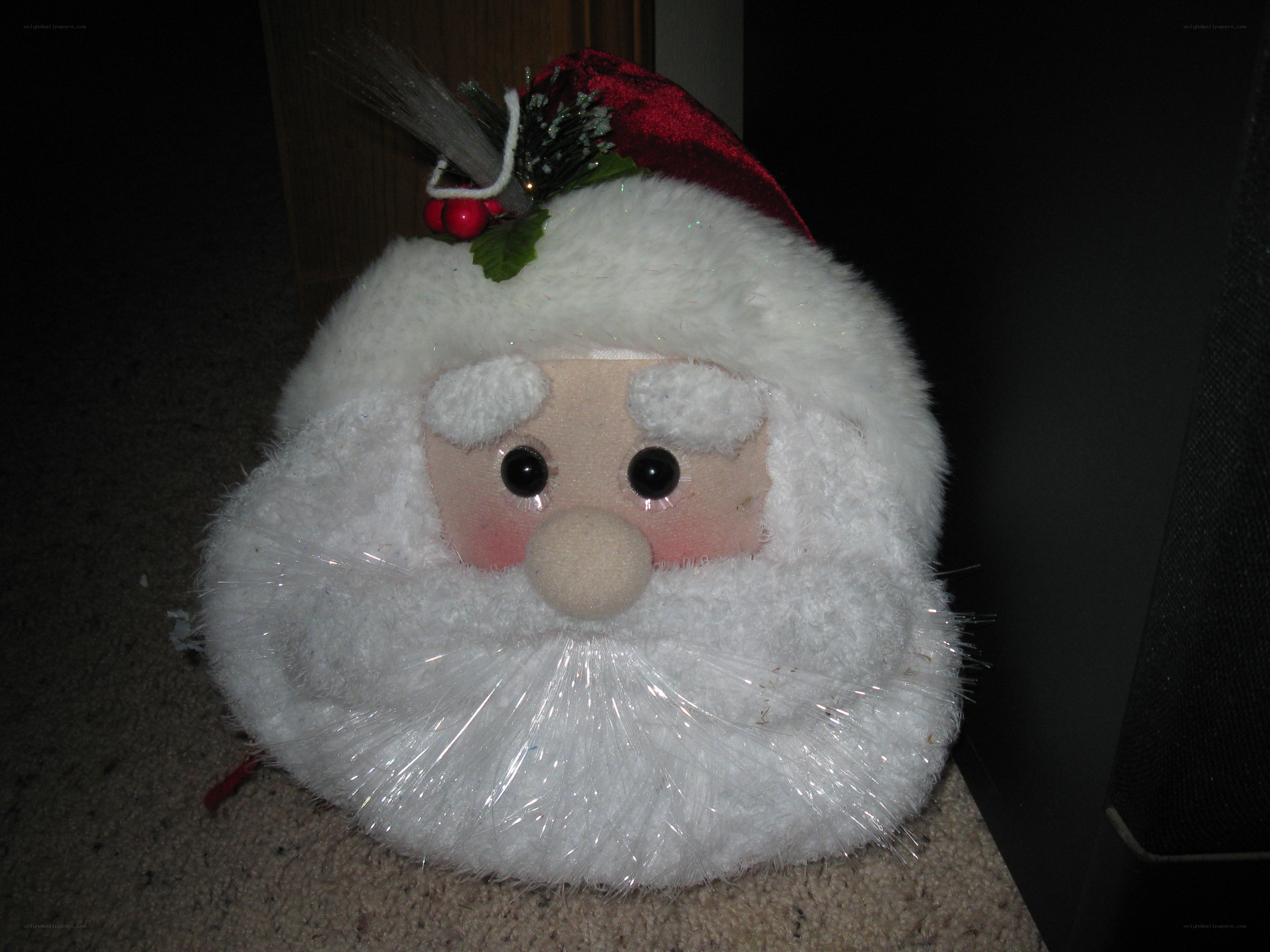 Santa Claus head decoration