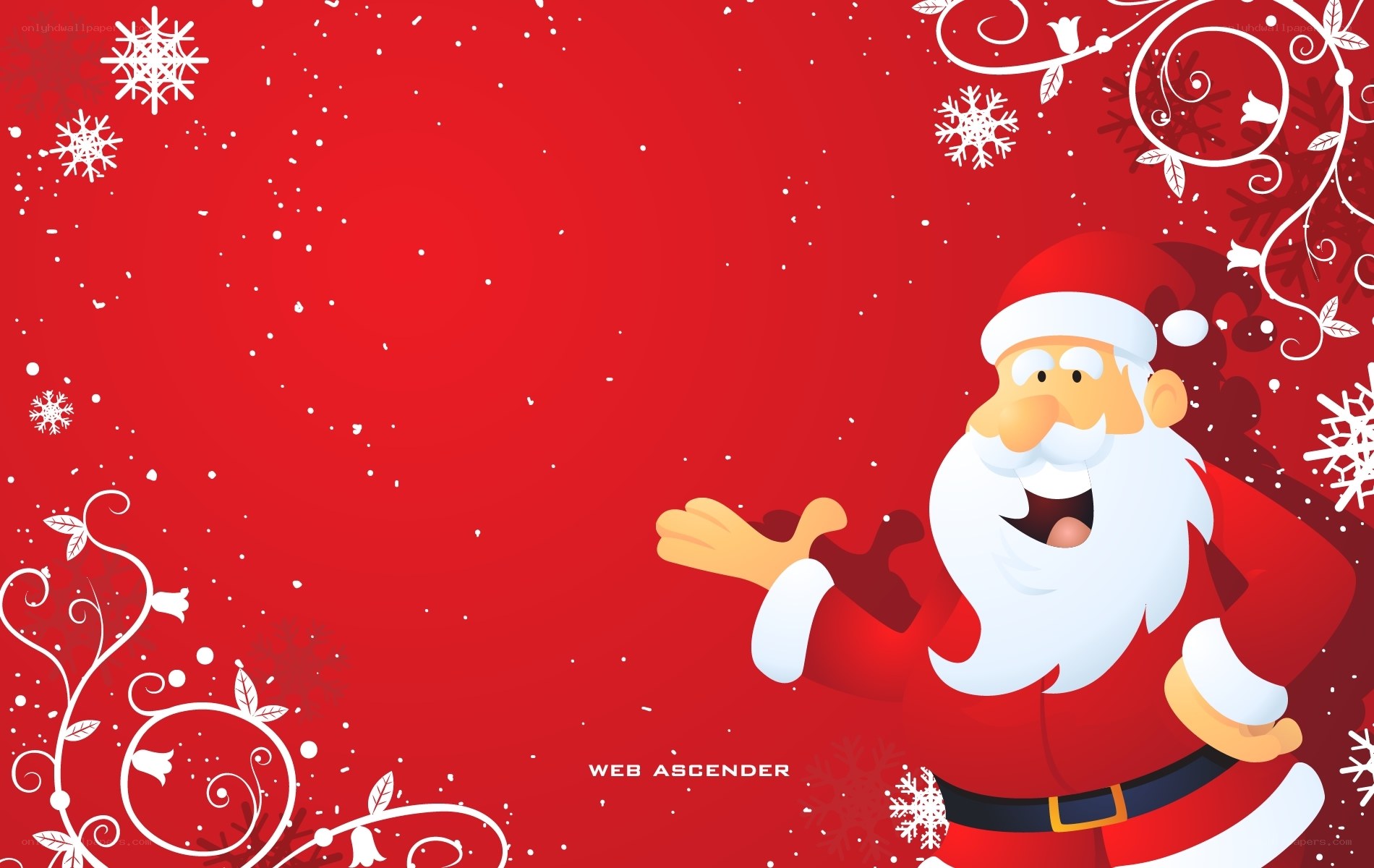 Santa Claus holiday background