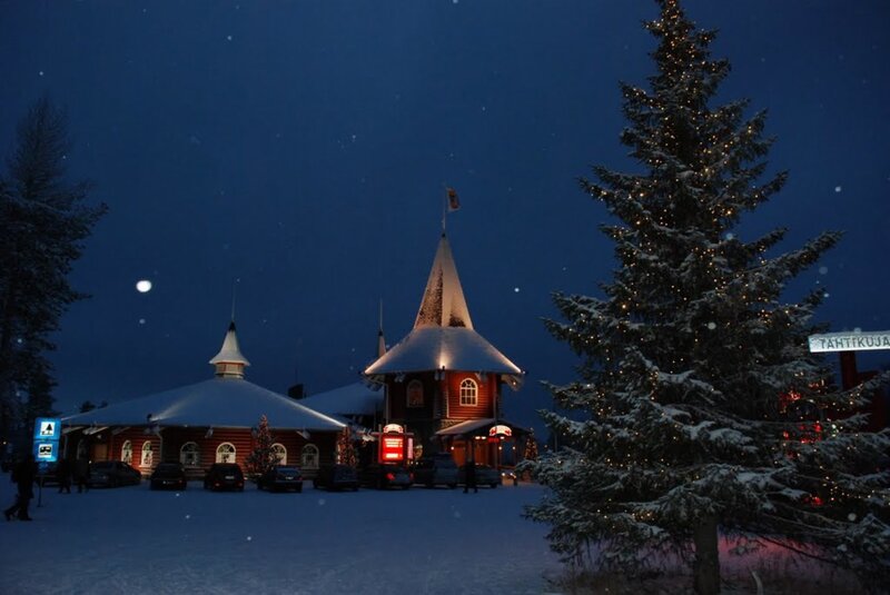 Santa Claus House — Blue