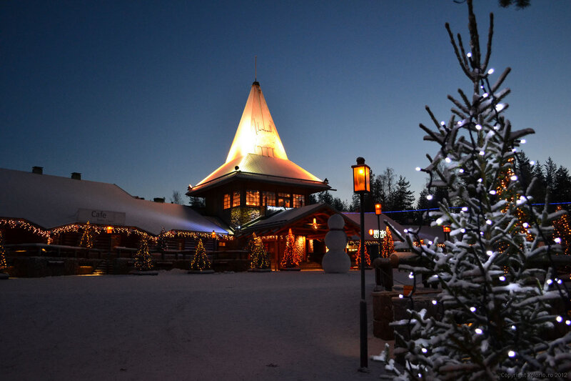 Santa Claus House — White