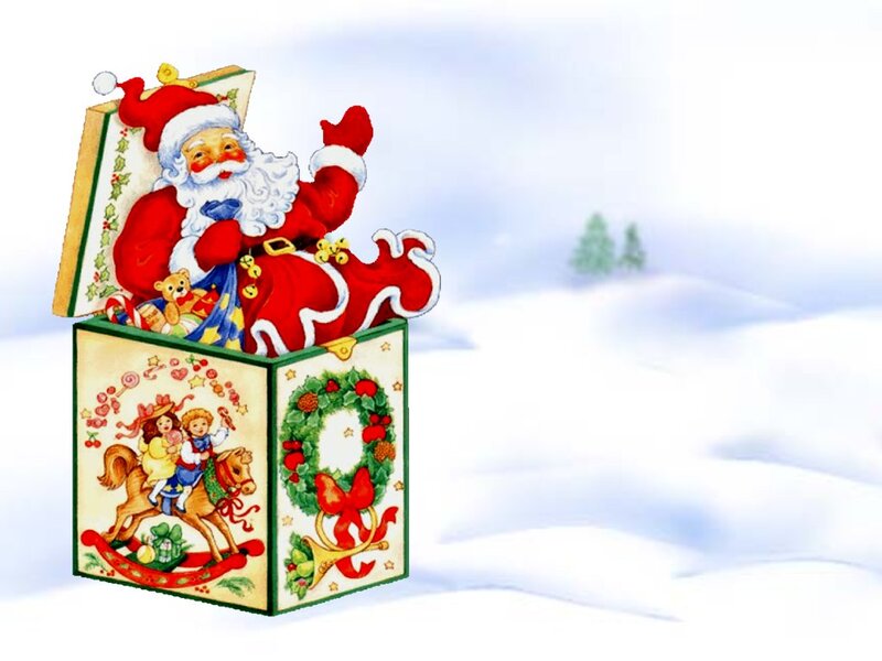 Santa Claus in a Box