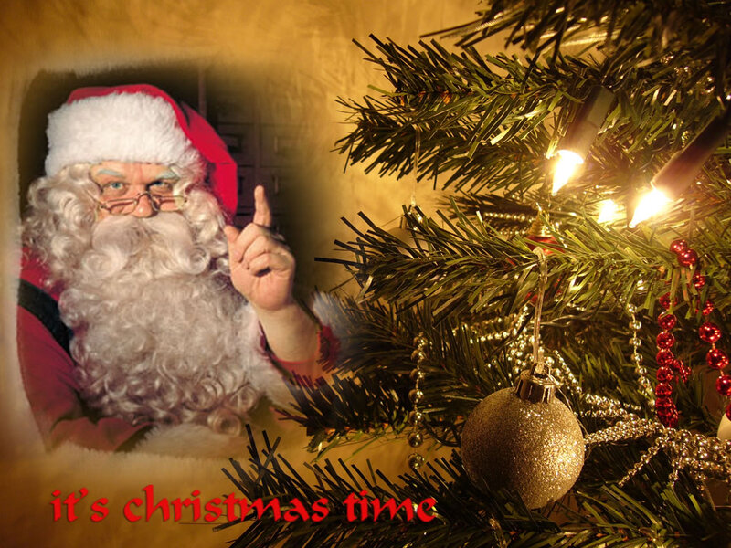 Santa Claus in Frame