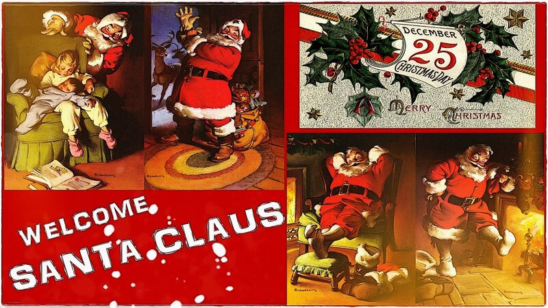Santa Claus in Illustrations