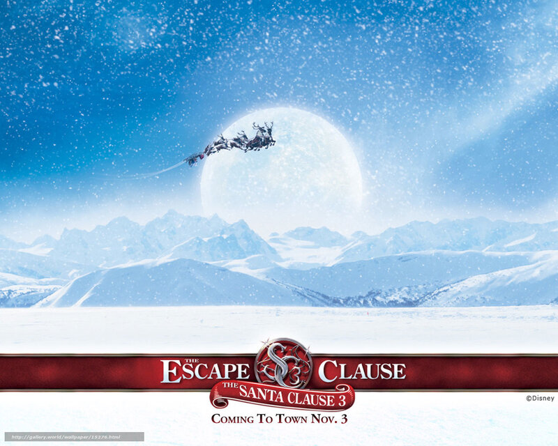 Santa Claus in Sleigh — Blue, Magical