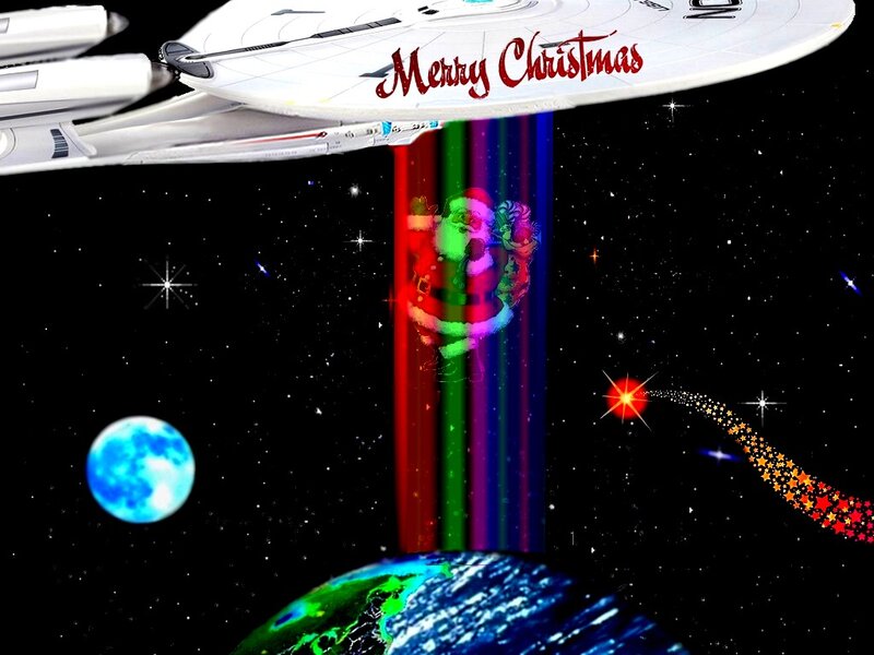 Santa Claus in Space