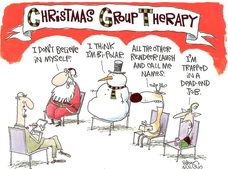 Santa Claus in Therapy
