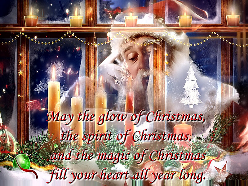 Santa Claus in Window