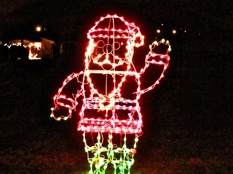 Santa Claus Light Figure