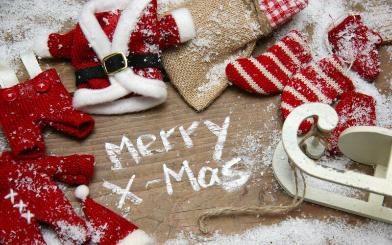 Santa Claus Outfit — Red, Festive, Winter