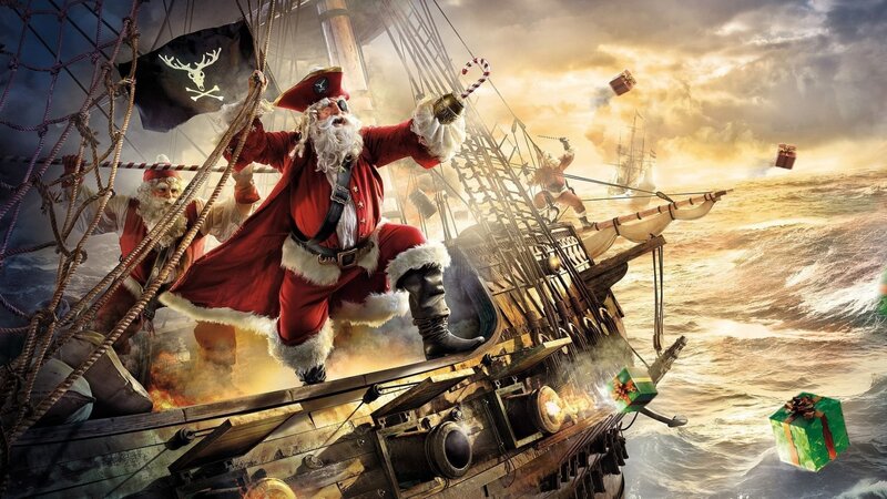 Santa Claus Pirate — Red
