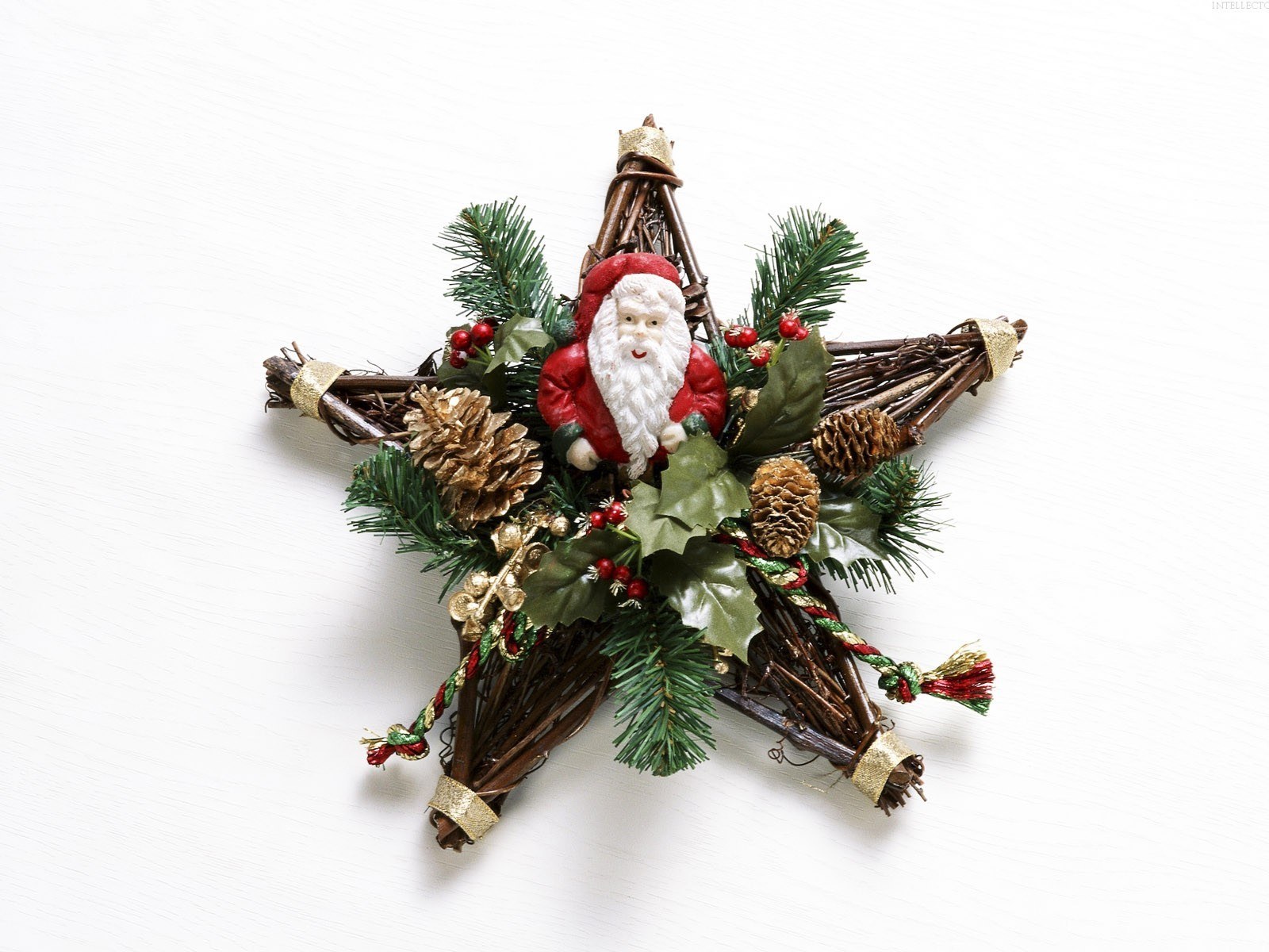 Santa Claus star decoration