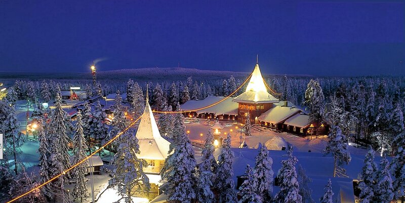 Santa Claus Village — Blue