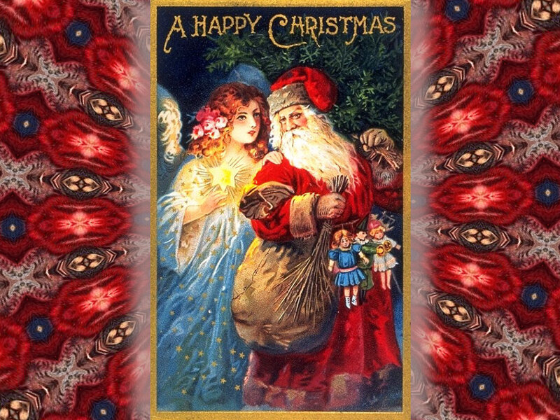 Santa Claus with Angel
