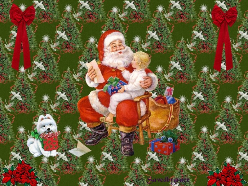 Santa Claus with Child