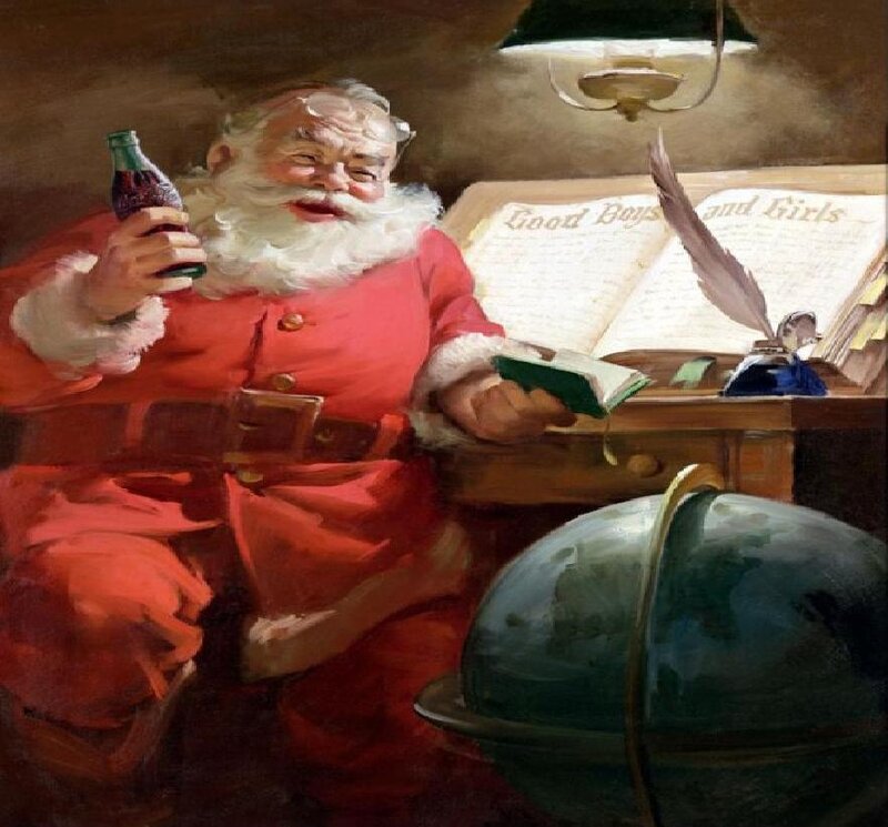 Santa Claus with Soda