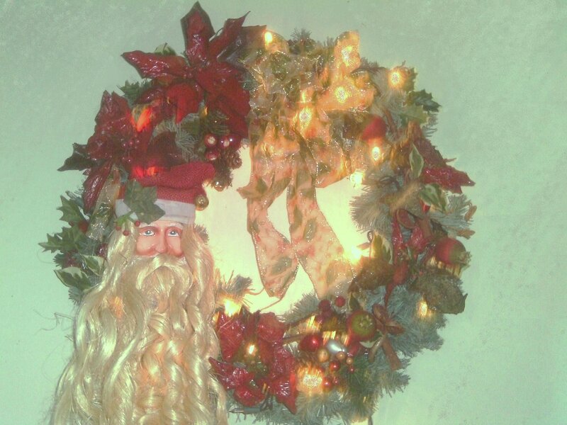 Santa Claus Wreath
