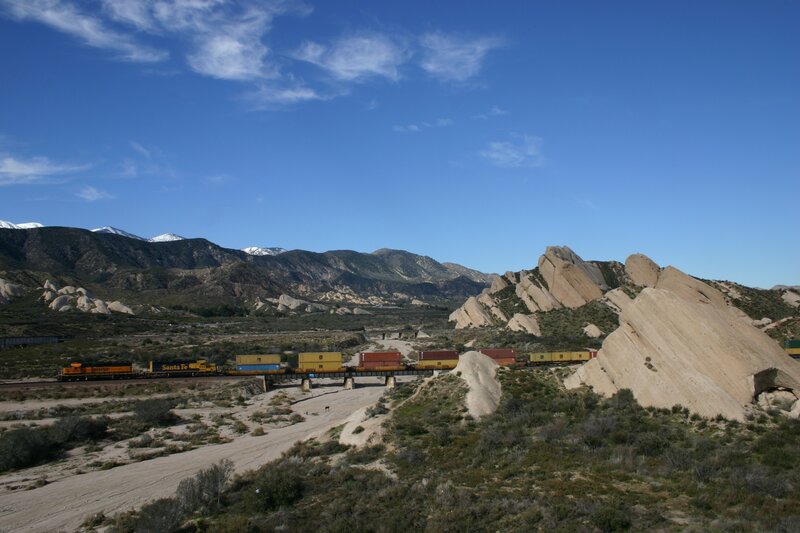 Santa Fe Freight Train