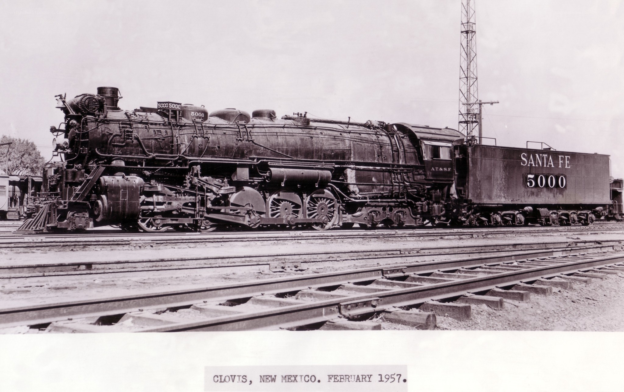 Santa Fe steam locomotive