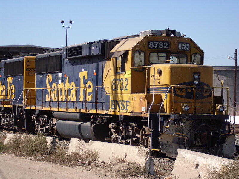 Santa Fe Train Locomotive