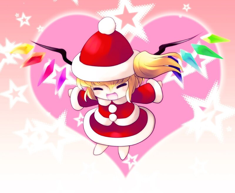 Santa girl with stars