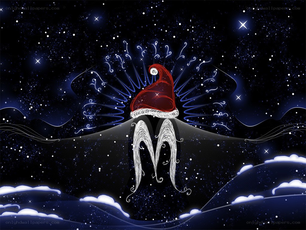 Santa hat in starry night