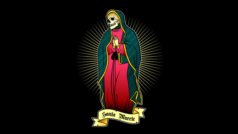 Santa Muerte figure
