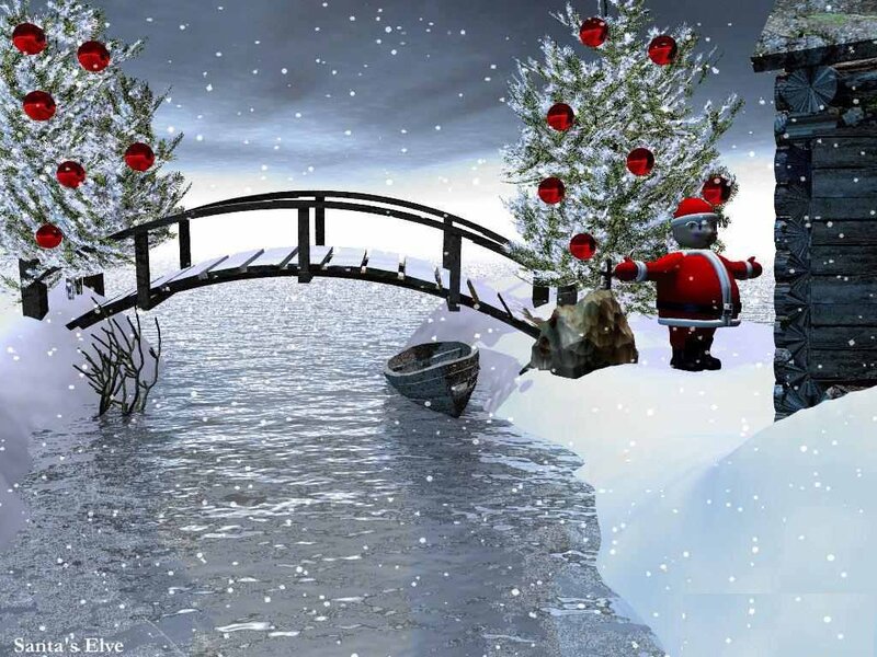Santa's Elf in Winter