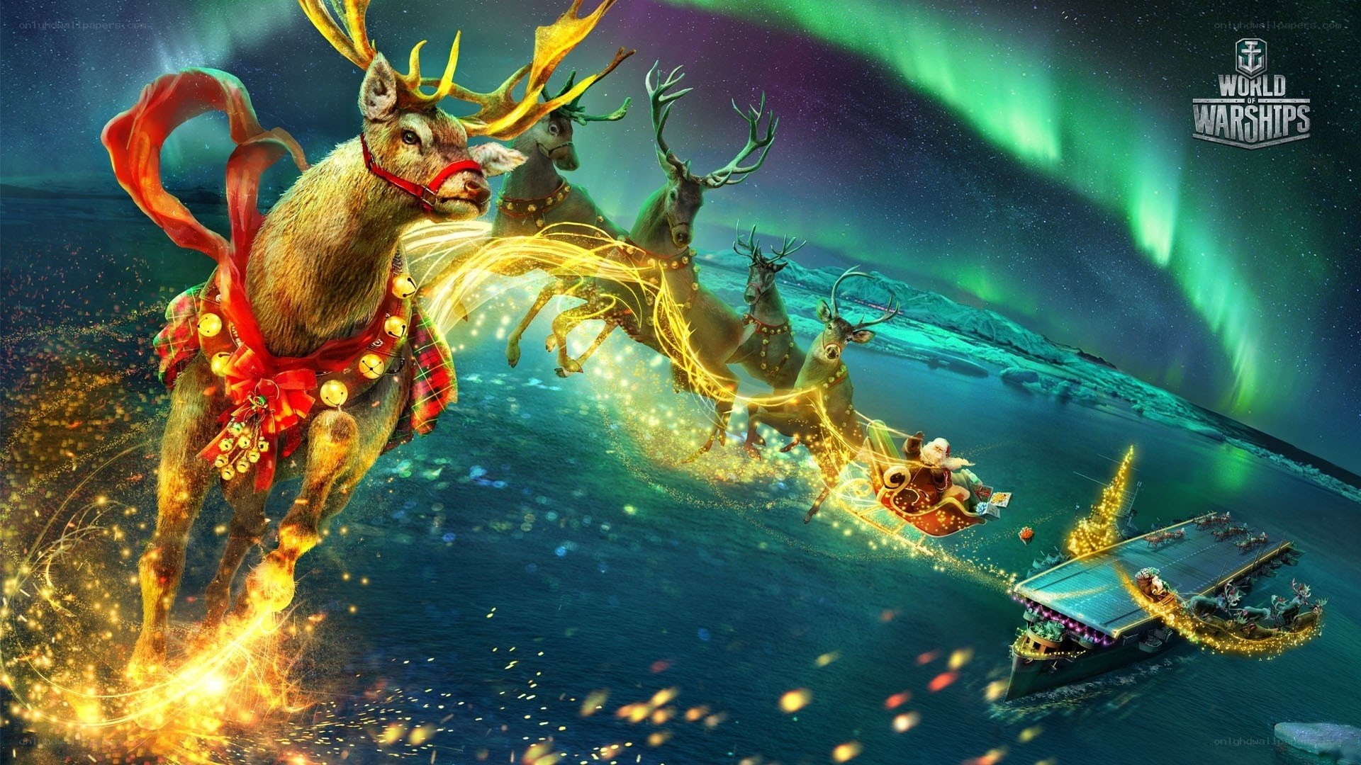 Santa's Reindeer Flight