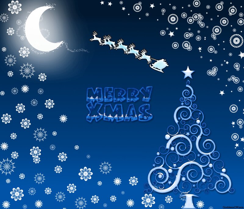 Santa's Sleigh and Tree