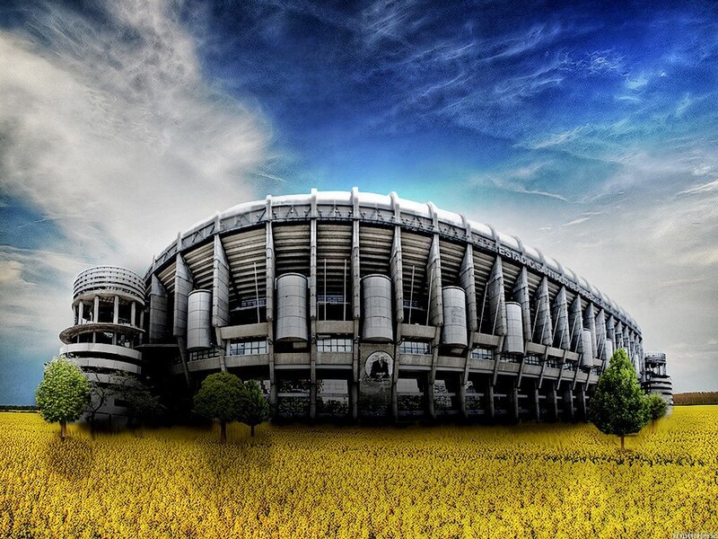 Santiago Bernabéu Stadium — Yellow