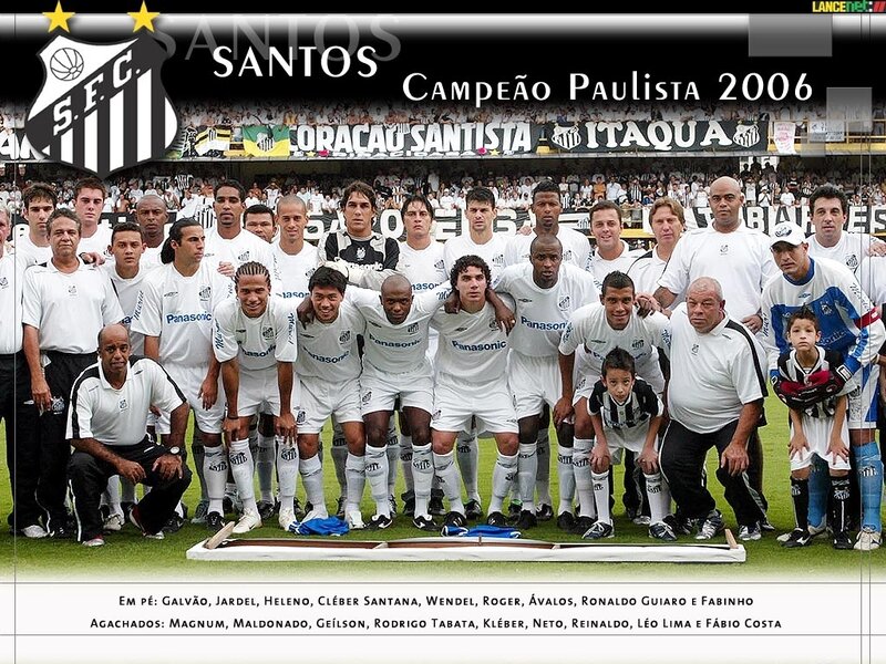Santos FC Team — White, Celebratory