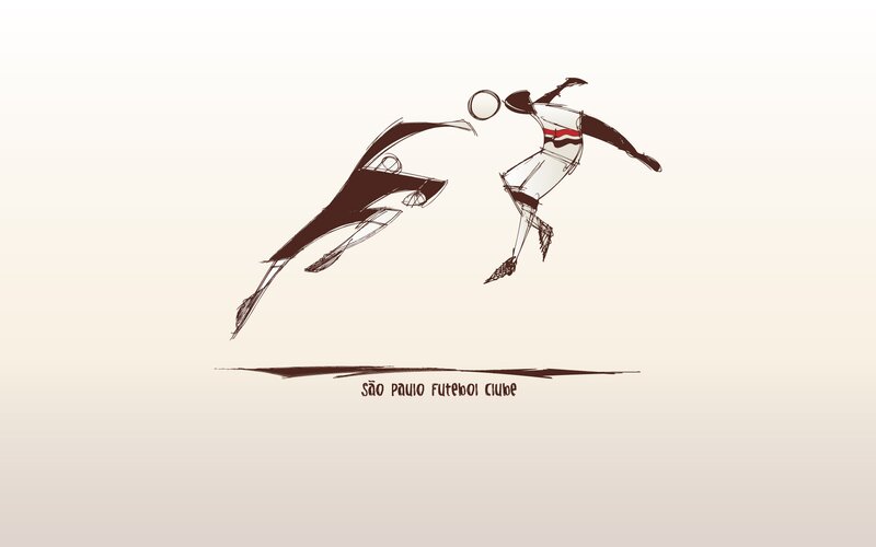 Sao Paulo FC football art